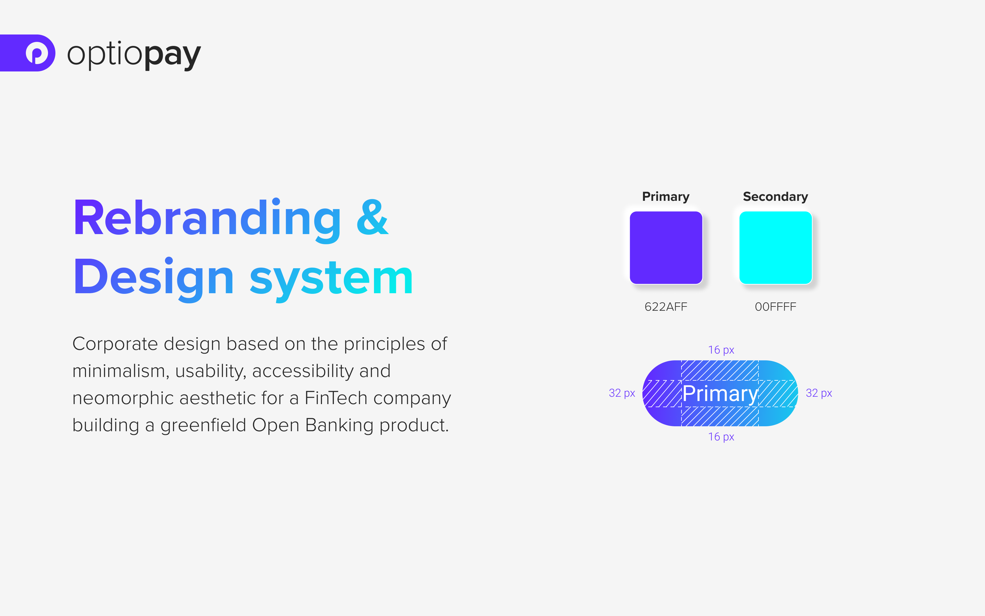 Optiopay branding and design system project