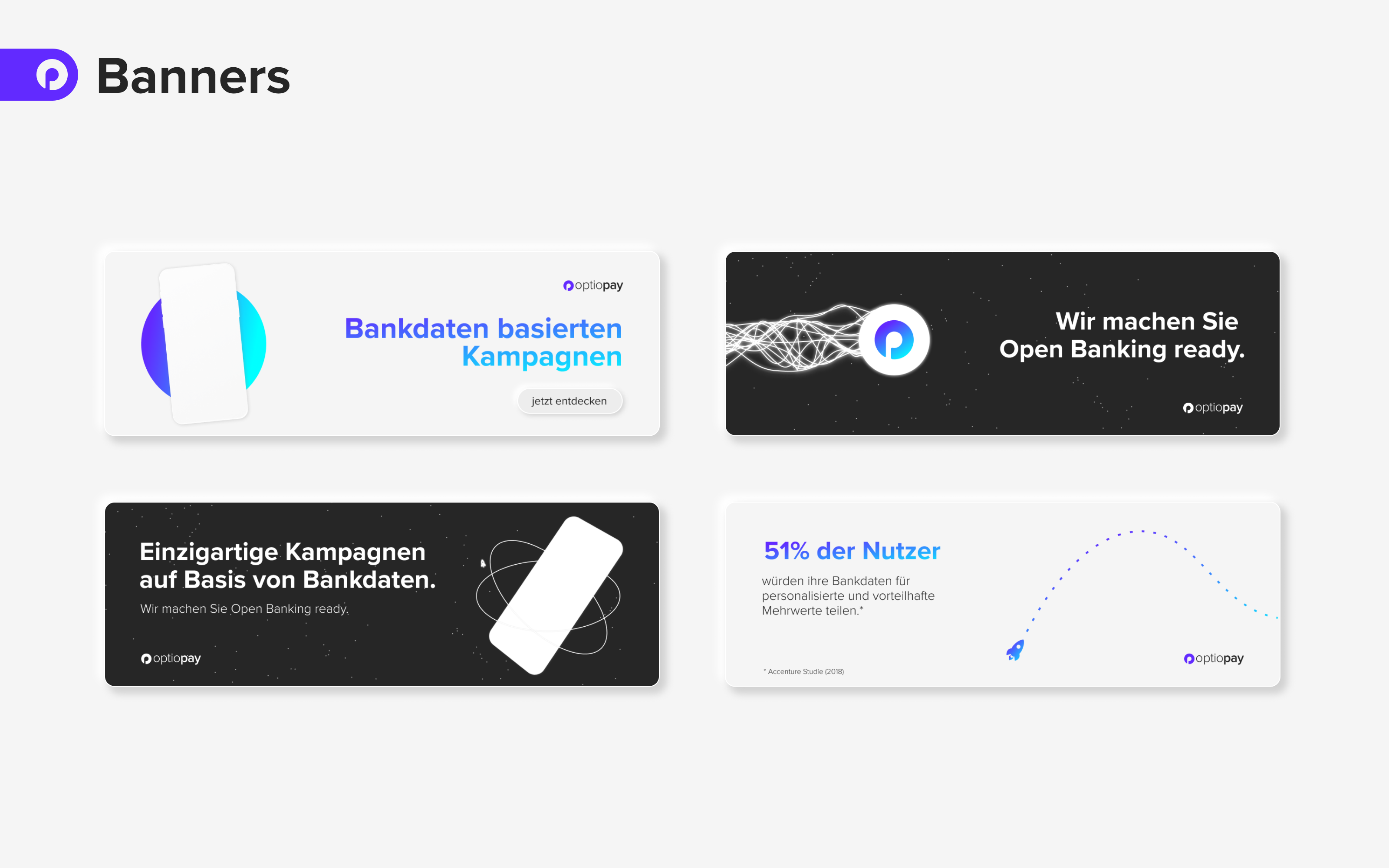 Optiopay banner designs